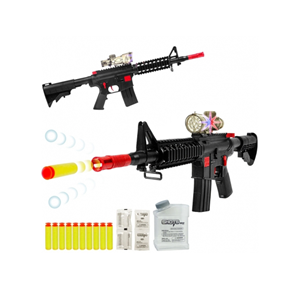 تفنگ اسباب بازی تیر فومی و تیر ژله ای مدل M16 -اسباب بازی